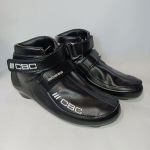CBC Genesis Short Track Speed Skating Boots Black Size 39 EU US Men 6 Women 8.5